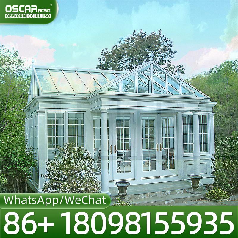 Polycarbonate Greenhouse Aluminum Frame - Viktorya tarzı kış bahçelerinde dış mekan
