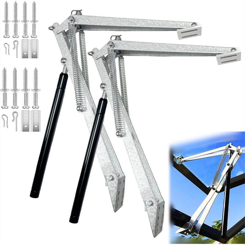 Automatic Greenhouse Roof Vent Opener Solar - AEE4-2PCS Sera Pencere Açıcı, Otomatik Havalandırma