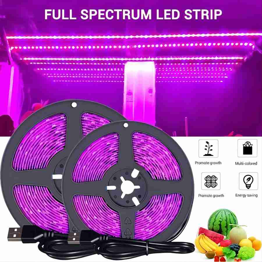 Seed Starter Tray Kit With Grow Light - 1M/2M/3M/5M/10M LED Tam Spektrum LED Bitki