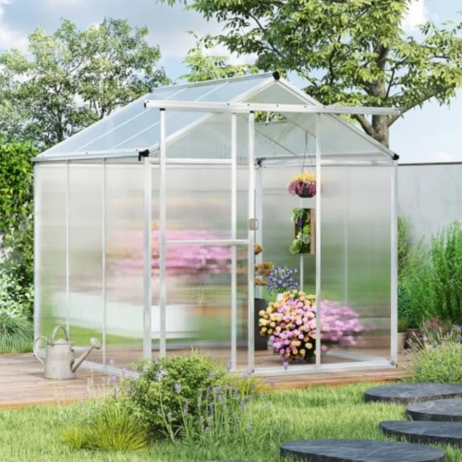 Polycarbonate Greenhouse Aluminum Frame - Dış mekan bahçesi, arka bahçe, veranda