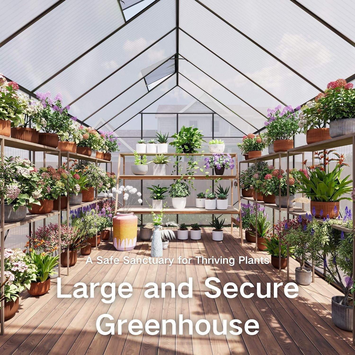 Kapalı Sera, Polikarbon Alümin - Polycarbonate Greenhouse Aluminum Frame incelemesi ve fiyatı