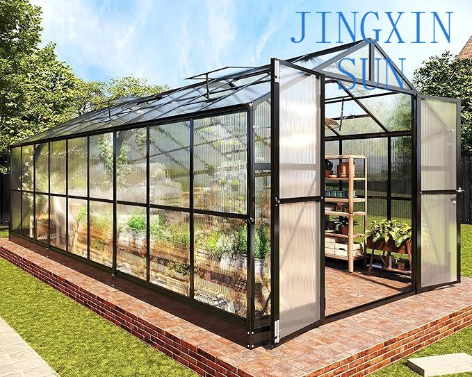 Dış Mekan Metal Çerçeveli Alüm - Polycarbonate Greenhouse Aluminum Frame incelemesi ve fiyatı