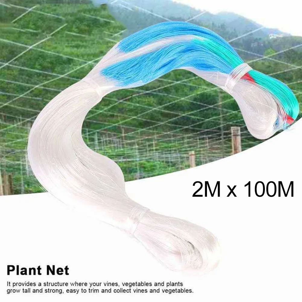 2 X 100M Polietilen Bahçe Bitk - Plant Support Trellis Netting Climbing incelemesi ve fiyatı
