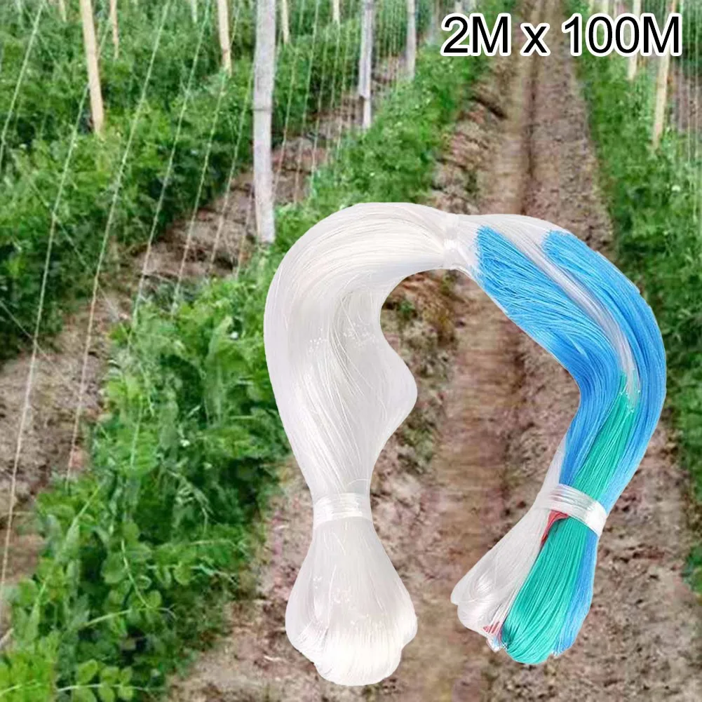 2 X 100M Polietilen Bahçe Bitk - Plant Support Trellis Netting Climbing incelemesi ve fiyatı