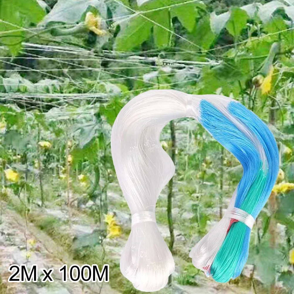 2 X 100M Polietilen Bahçe Bitk - Plant Support Trellis Netting Climbing incelemesi ve fiyatı
