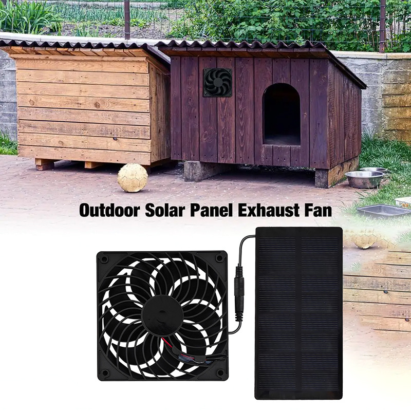 Su geçirmez Güneş Enerjili 12c - Greenhouse Circulation Fan Waterproof incelemesi ve fiyatı
