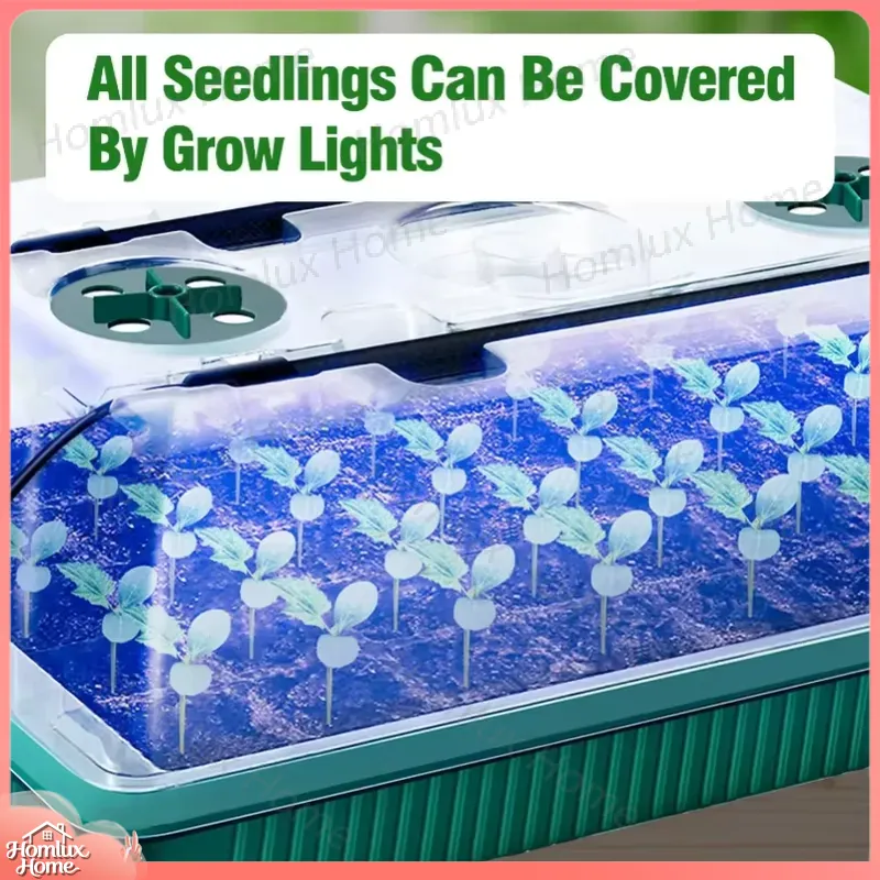 2 Paket Tohum Başlangıç ​​Teps - Seed Starter Tray Kit With Grow Light incelemesi ve fiyatı