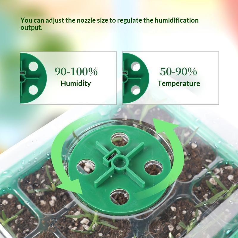 6/12 Hücreli Ev Tipi Tohum Çim - Seed Starter Tray Kit With Grow Light incelemesi ve fiyatı