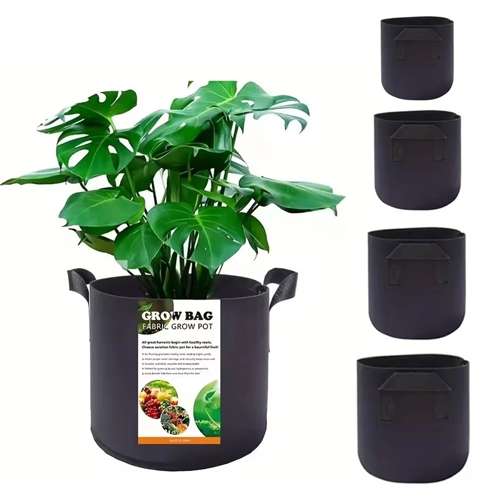Sebze/Çiçek/Bahçe Bitkileri İç - Plant Nursery Grow Bags Fabric 5 Gallon incelemesi ve fiyatı