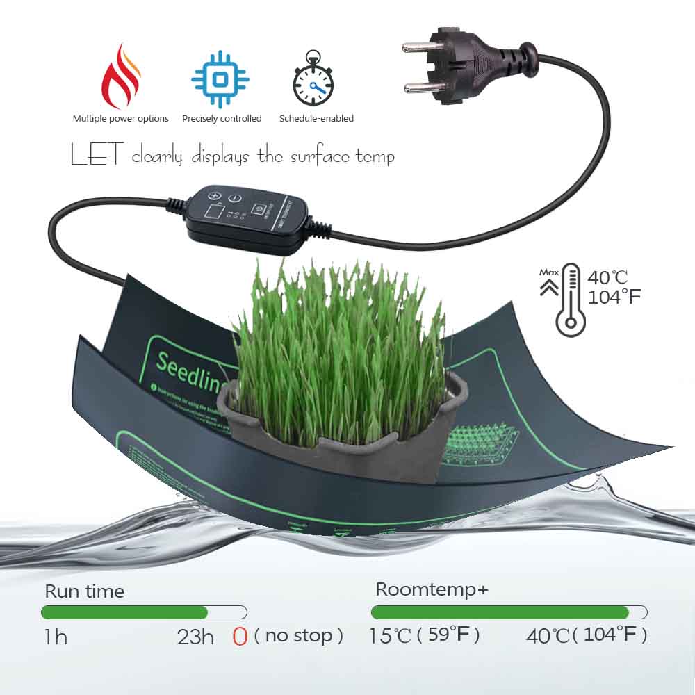7-100W bitkiler isıtma pedi 16 - Plant Seedling Heat Mat Waterproof incelemesi ve fiyatı
