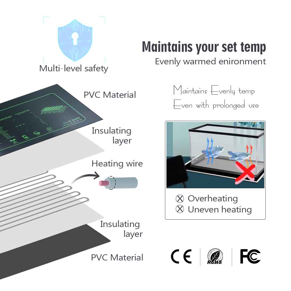7-100W bitkiler isıtma pedi 16 - Plant Seedling Heat Mat Waterproof incelemesi ve fiyatı