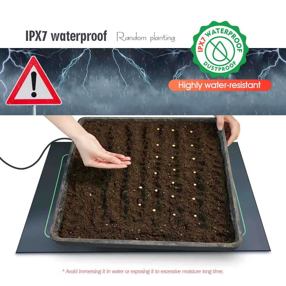 7-100W bitkiler isıtma pedi 16 - Plant Seedling Heat Mat Waterproof incelemesi ve fiyatı