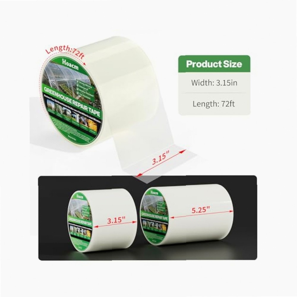 Sera Tamir Bandı Şeffaf Ağır H - Greenhouse Repair Tape Uv Resistant incelemesi ve fiyatı