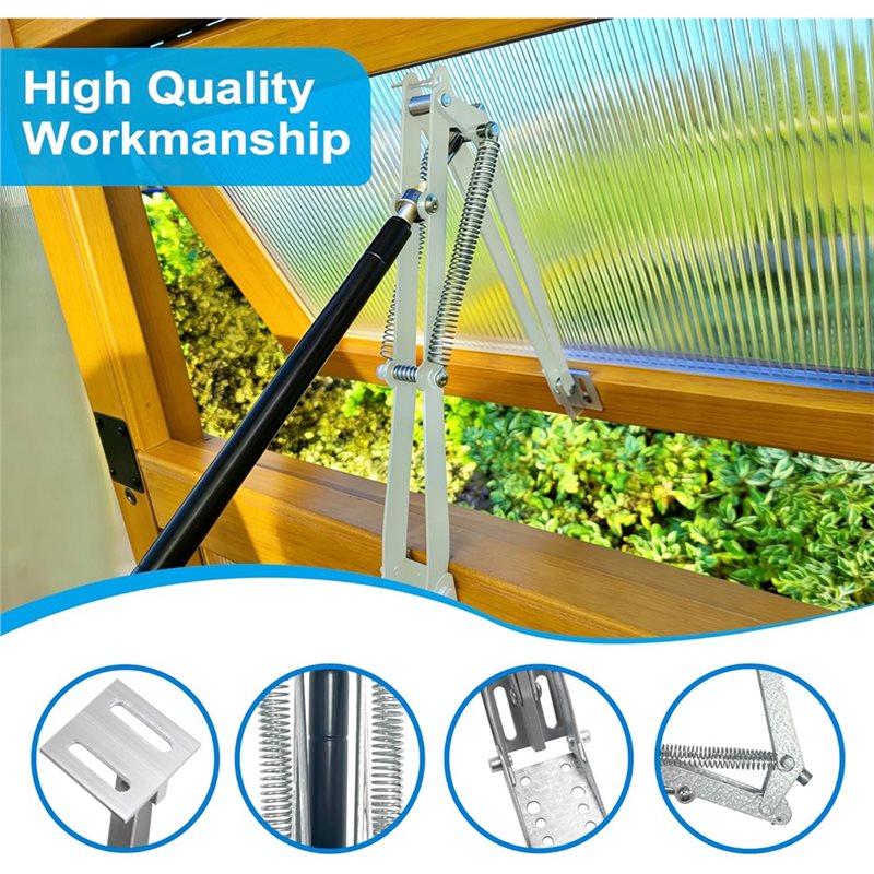AEE4-2PCS Sera Pencere Açıcı,  - Automatic Greenhouse Roof Vent Opener Solar incelemesi ve fiyatı