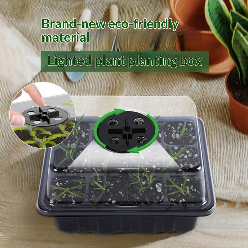 【MA】6/12 Hücreli Ev Tipi Tohum - Seed Starter Tray Kit With Grow Light incelemesi ve fiyatı