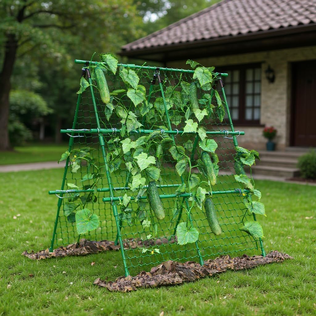 Salatalık Destek Çerçevesi, 1, - Plant Support Trellis Netting Climbing incelemesi ve fiyatı