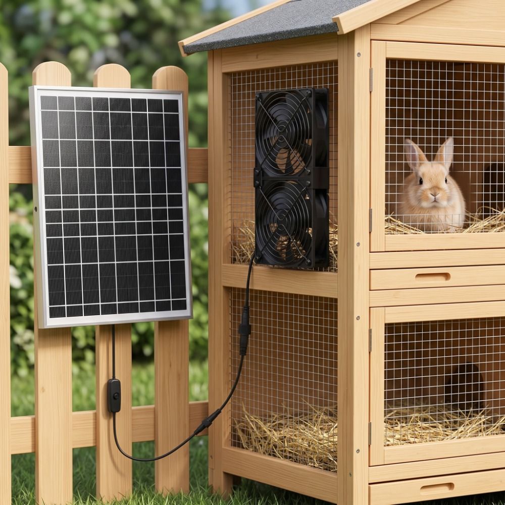 Hava Sirkülasyonu 15W Güneş En - Greenhouse Circulation Fan Waterproof incelemesi ve fiyatı
