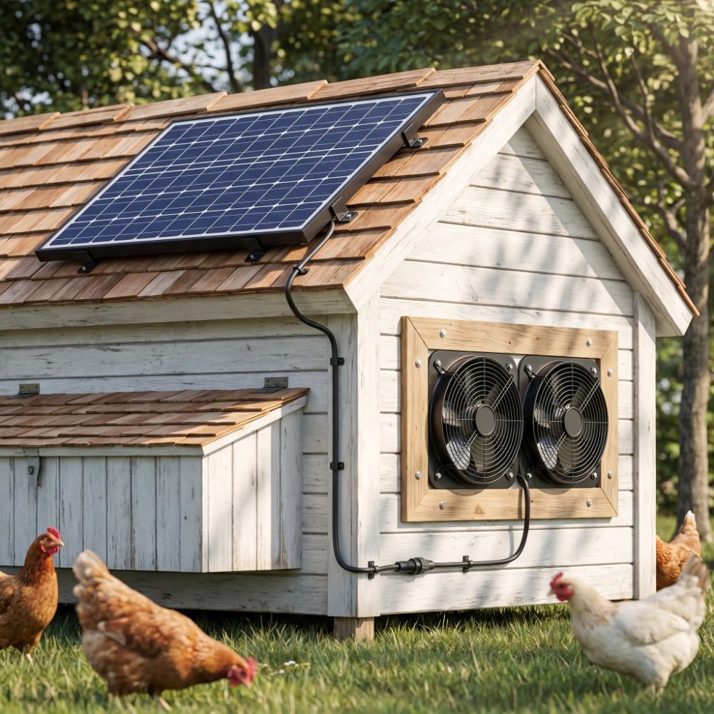 Hava Sirkülasyonu 15W Güneş En - Greenhouse Circulation Fan Waterproof incelemesi ve fiyatı