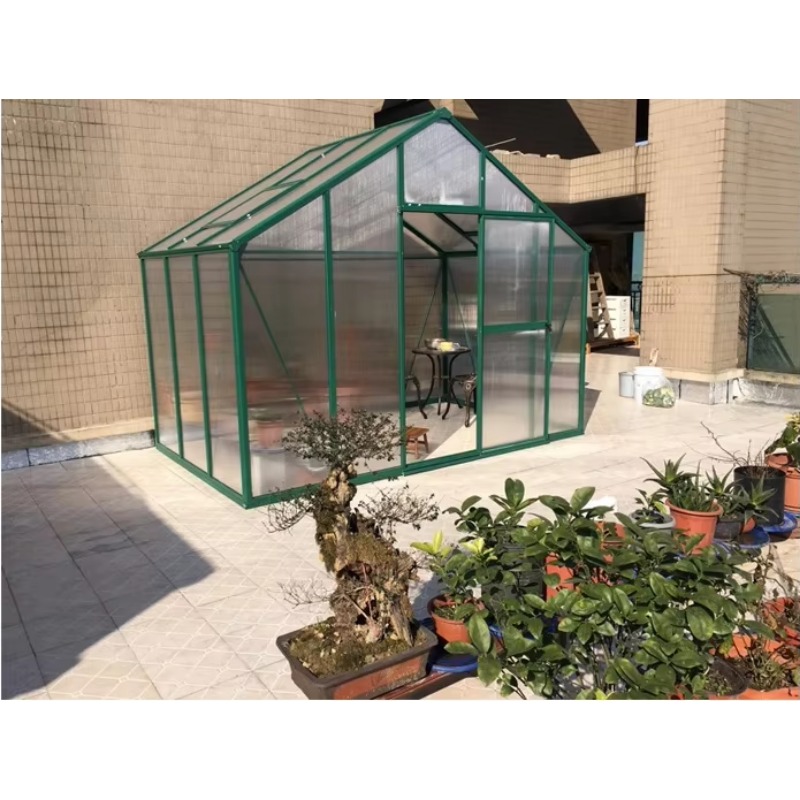 Alüminyum çerçeveli 6Ft * 12ft - Polycarbonate Greenhouse Aluminum Frame incelemesi ve fiyatı
