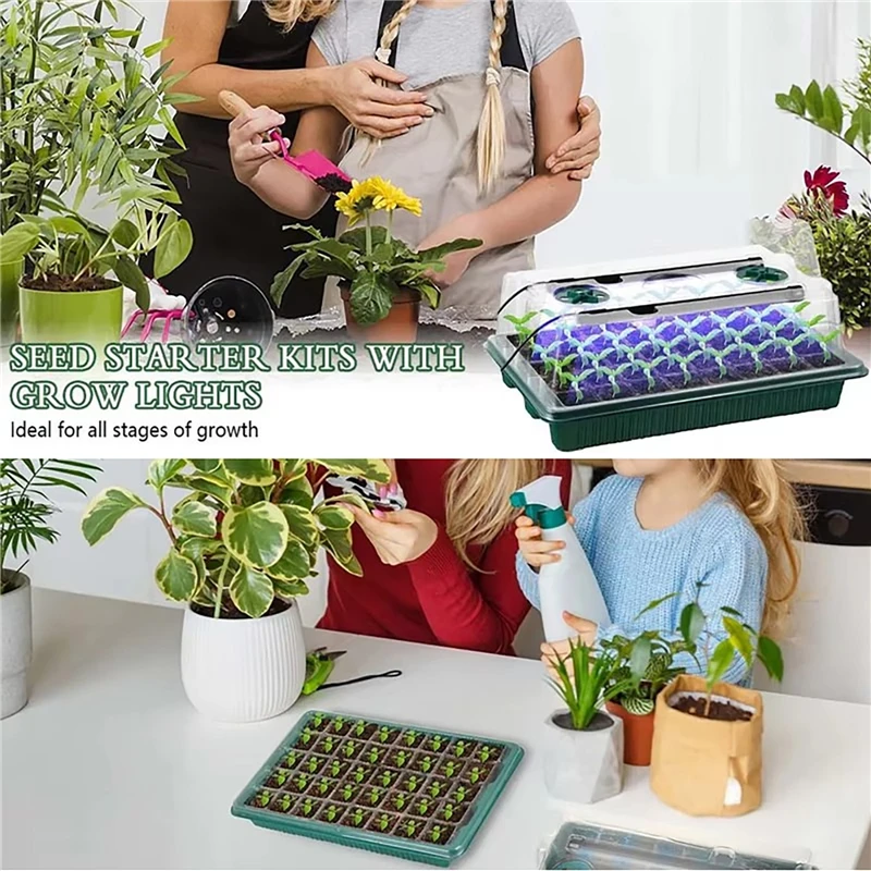 2 Uzun Şerit Şeklinde Zaman Ay - Seed Starter Tray Kit With Grow Light incelemesi ve fiyatı