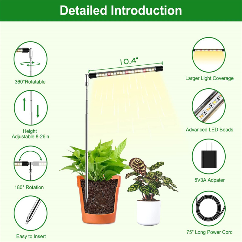 Fiş Bitki Lambası Tam Spektrum - Seed Starter Tray Kit With Grow Light incelemesi ve fiyatı