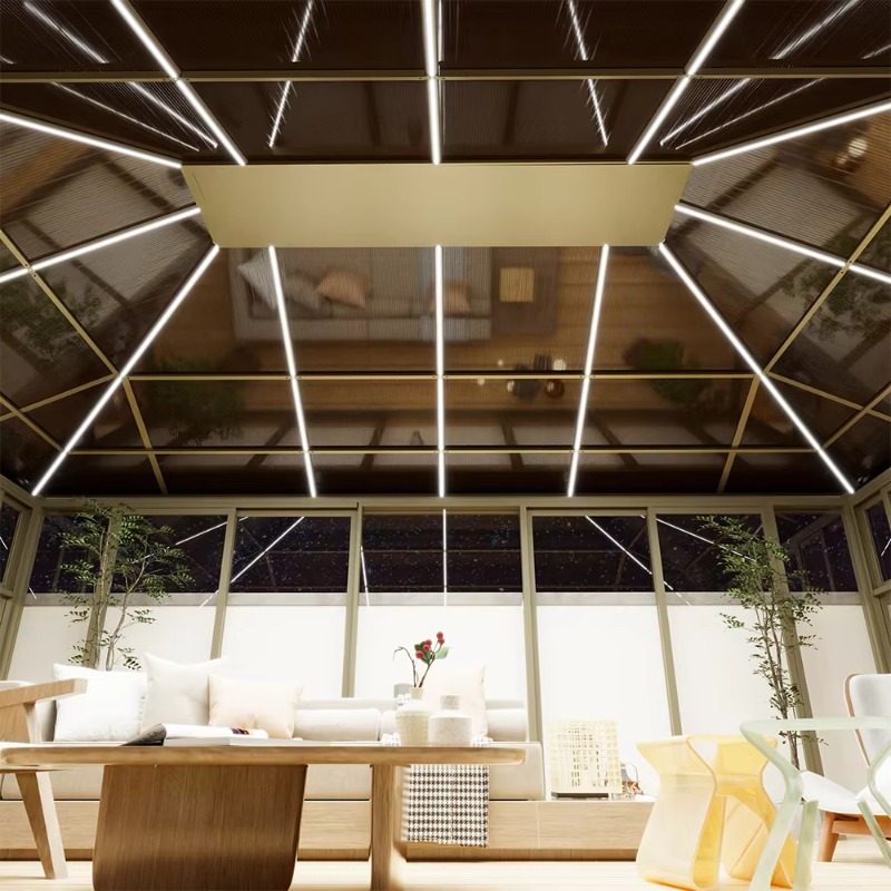 400*600CM Polikarbonat Kış Bah - Polycarbonate Greenhouse Aluminum Frame incelemesi ve fiyatı