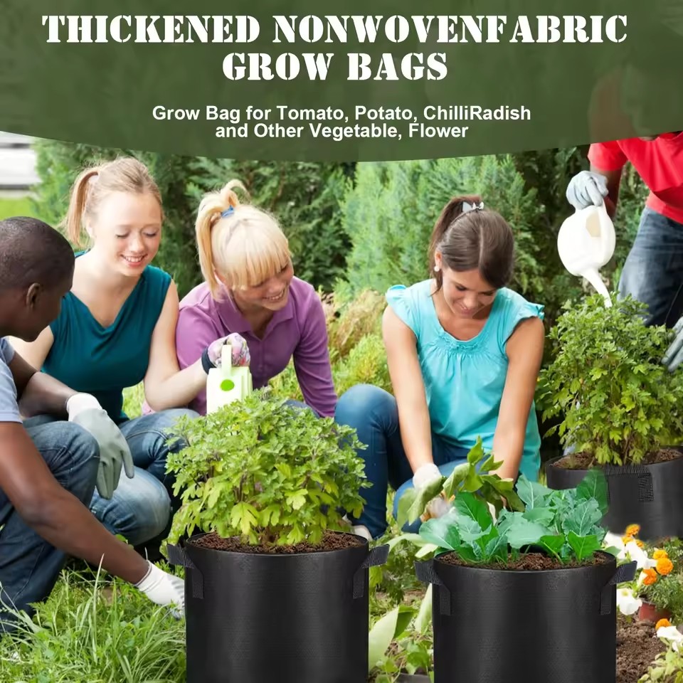 Keçe Yetiştirme Torbaları Sebz - Plant Nursery Grow Bags Fabric 5 Gallon incelemesi ve fiyatı