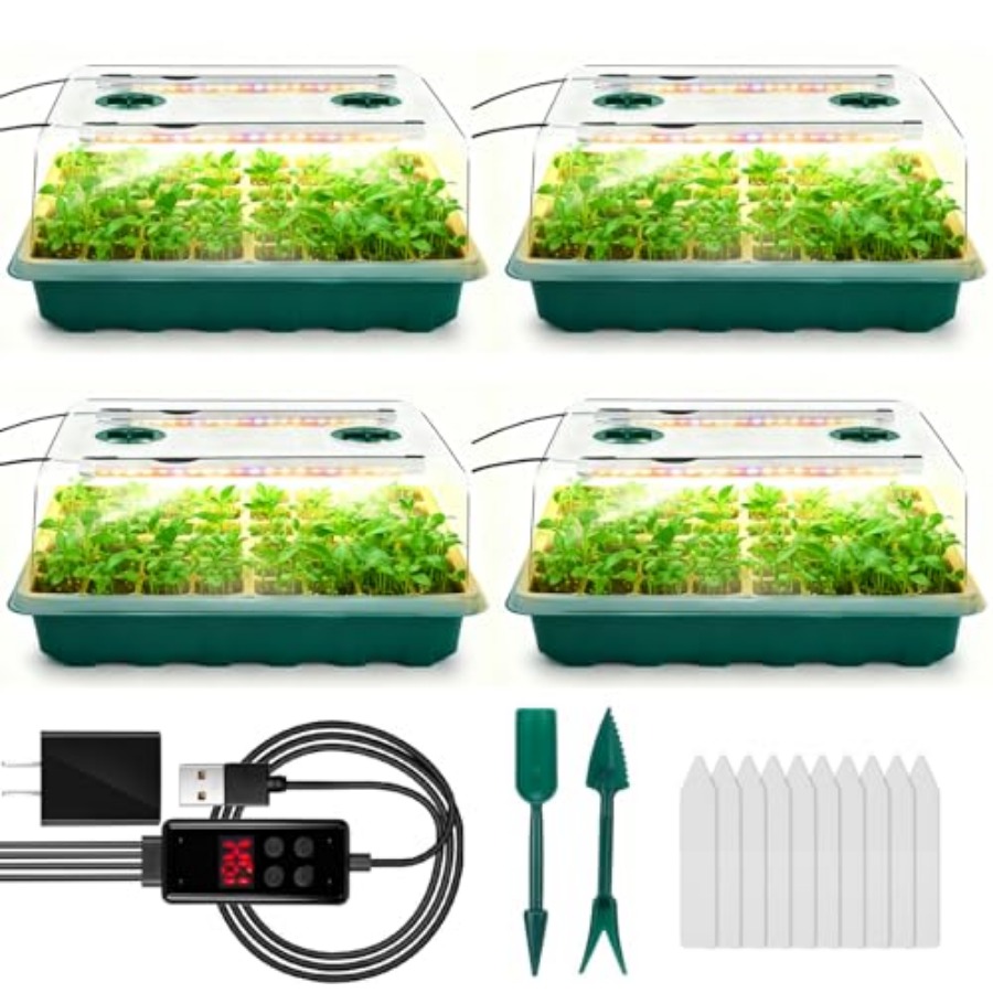 Büyüme Işığıyla Donatılmış Toh - Seed Starter Tray Kit With Grow Light incelemesi ve fiyatı