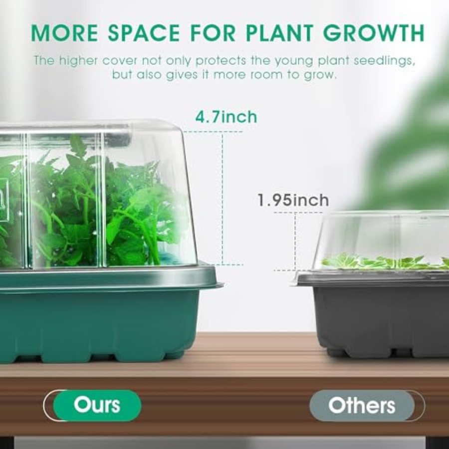 Büyüme Işığıyla Donatılmış Toh - Seed Starter Tray Kit With Grow Light incelemesi ve fiyatı