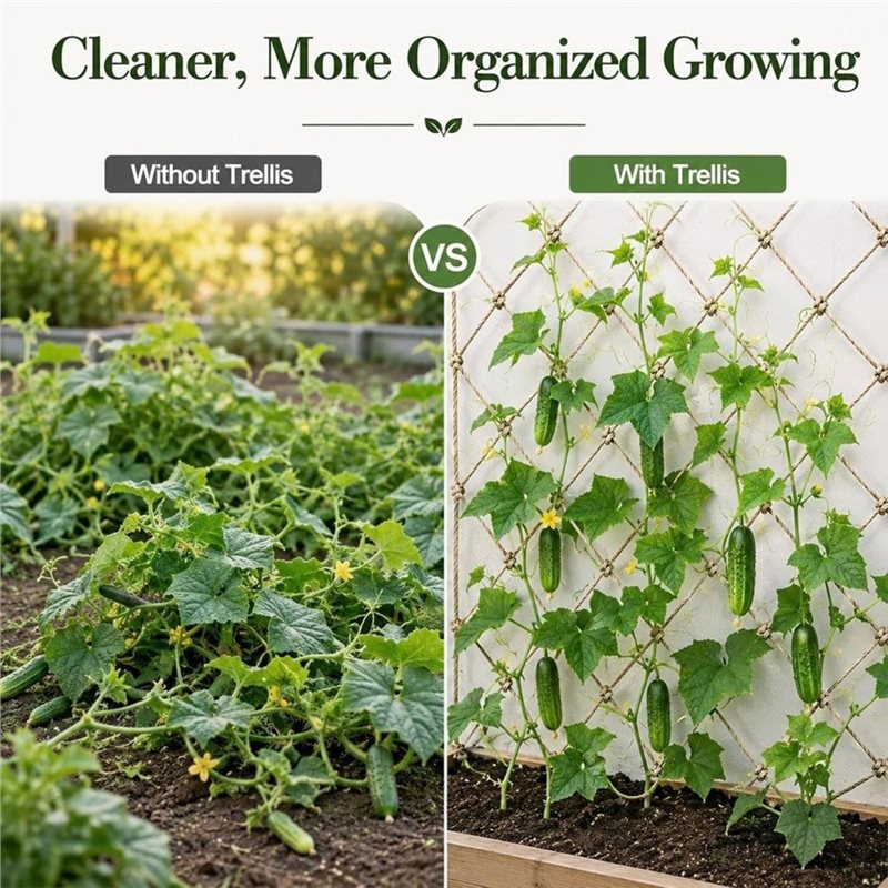 ABUG-Çıkıntılı Bitkiler İçin J - Plant Support Trellis Netting Climbing incelemesi ve fiyatı