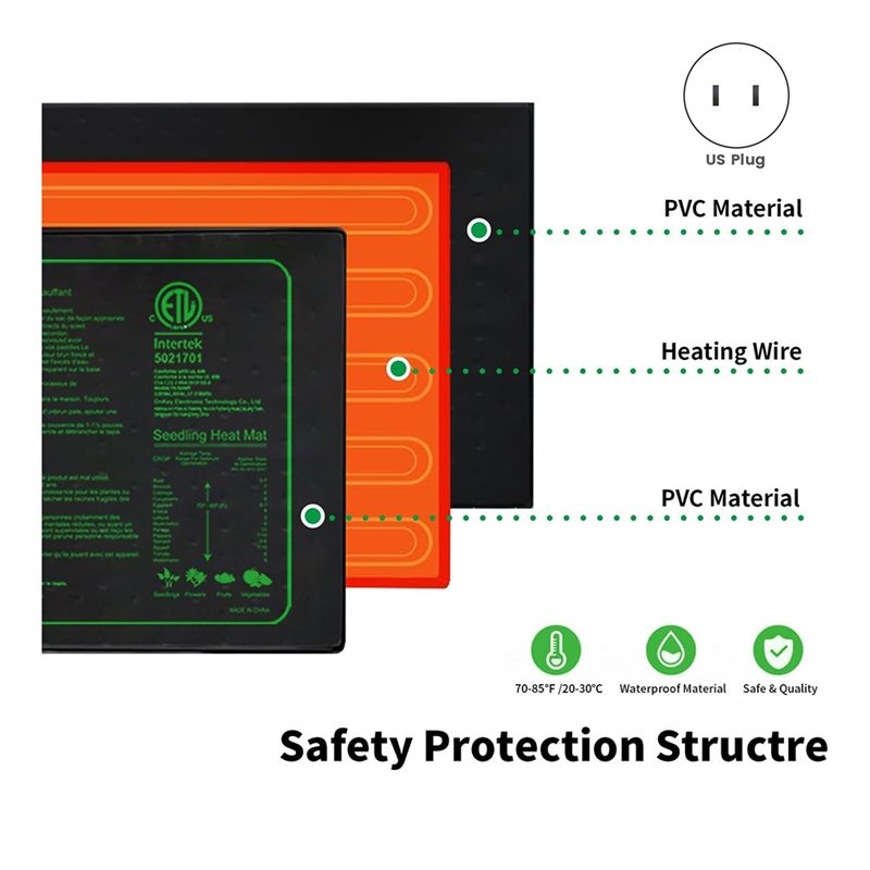 AEE4-Fide Isıtma Matı, Tohum Ç - Plant Seedling Heat Mat Waterproof incelemesi ve fiyatı