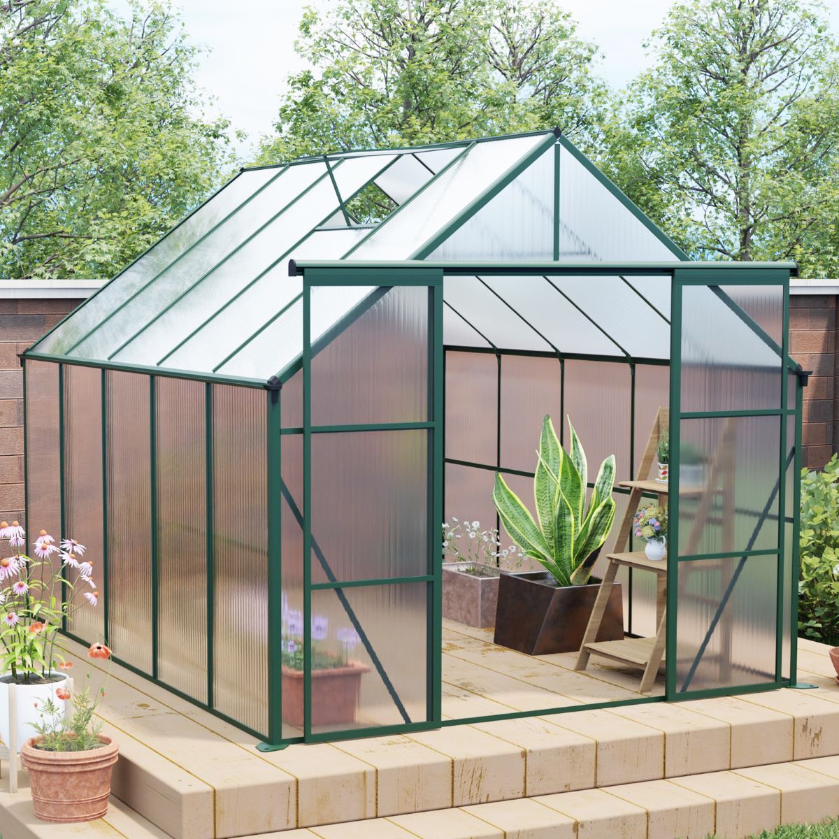 Alüminyum Çerçeveli Ağır Hizme - Polycarbonate Greenhouse Aluminum Frame incelemesi ve fiyatı