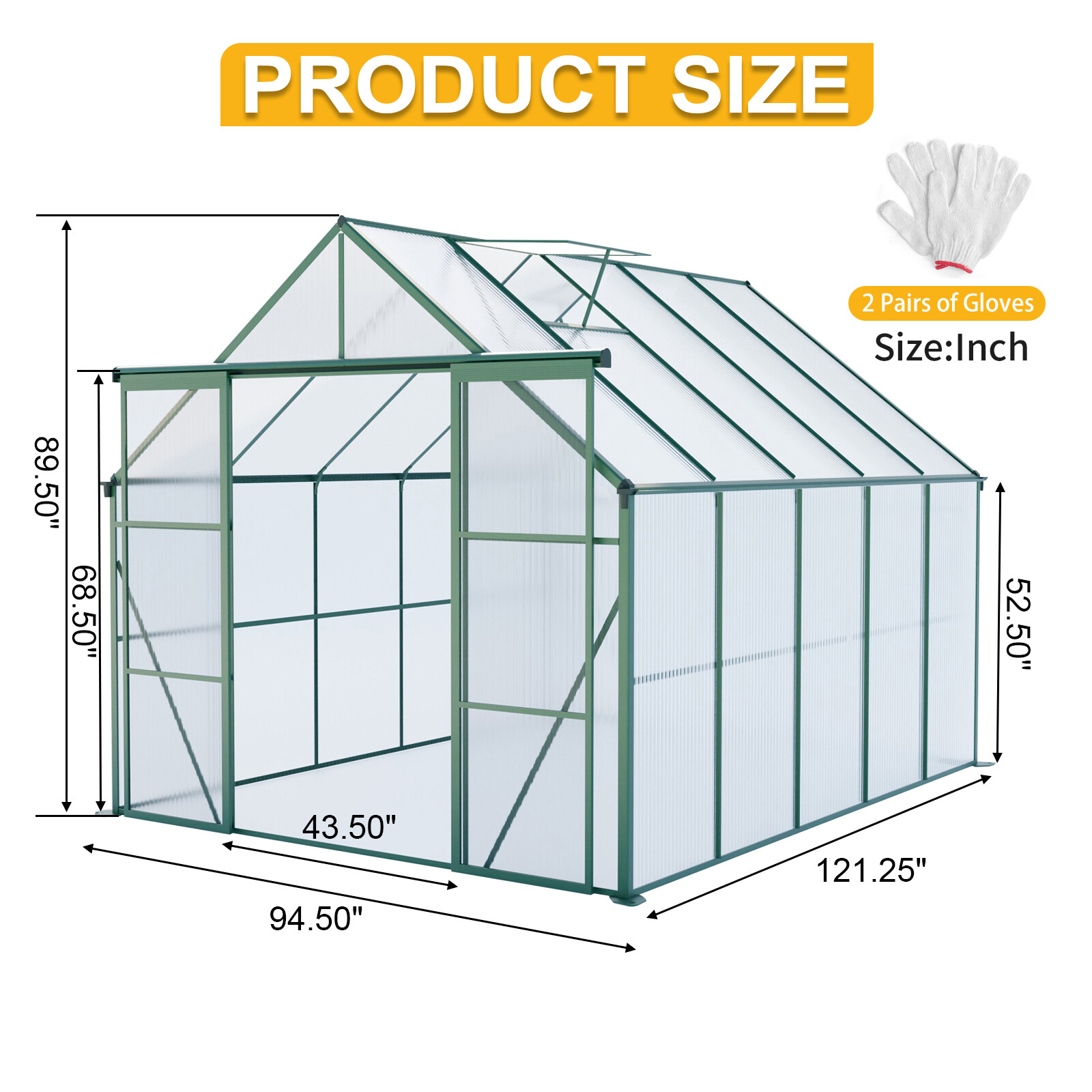 Alüminyum Çerçeveli Ağır Hizme - Polycarbonate Greenhouse Aluminum Frame incelemesi ve fiyatı
